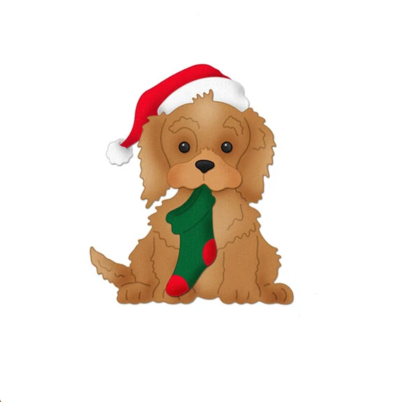 Christmas puppy Metal Die Cutting Dies For DIY Scrapbooking Photo Album Decor Template 3D Combination Embossing 9.4X8.2cm
Christmas puppy Metal Die Cutting Dies For DIY Scrapbooking Photo Album Decor Template 3D Combination Embossing 9.4X8.2cm