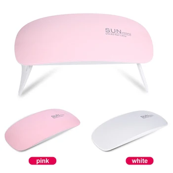 Portable LED UV Nail Dryer Curing Lamp SUN Mini 6W Light Gel Based Polish Nail Dryers
Portable LED UV Nail Dryer Curing Lamp SUN Mini 6W Light Gel Based Polish Nail Dryers