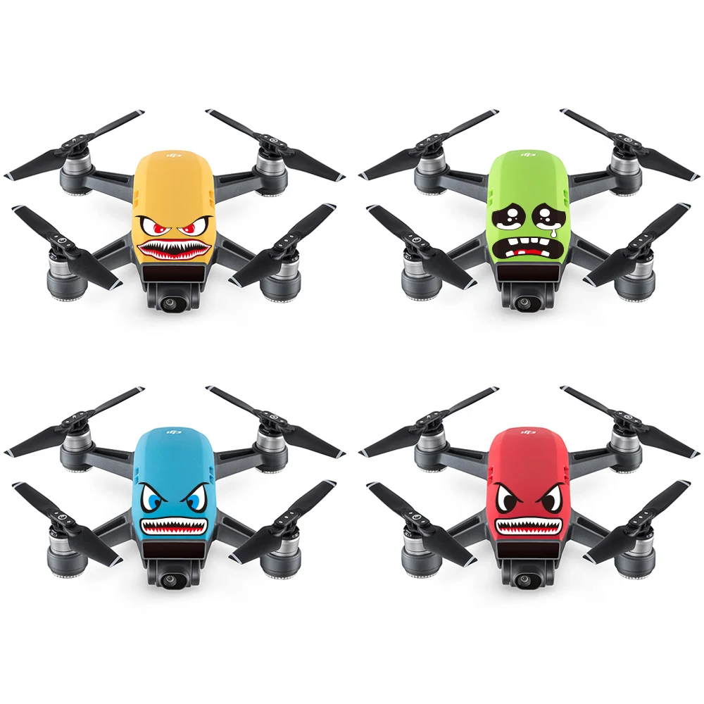 For iPhone For DJI Spark Cool Shark PVC Camera Drone Decals Skin Sticker for DJI Spark Drone & Battery Accessories(4 sets)
For iPhone For DJI Spark Cool Shark PVC Camera Drone Decals Skin Sticker for DJI Spark Drone & Battery Accessories(4 sets)