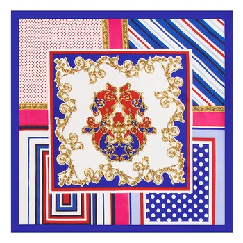 Twill Silk Square Scarf Luxury Brand Women Striped Flower Print Neck Scarves Small Foulards Femme Handkerchief Bandana 90*90cm
Twill Silk Square Scarf Luxury Brand Women Striped Flower Print Neck Scarves Small Foulards Femme Handkerchief Bandana 90*90cm