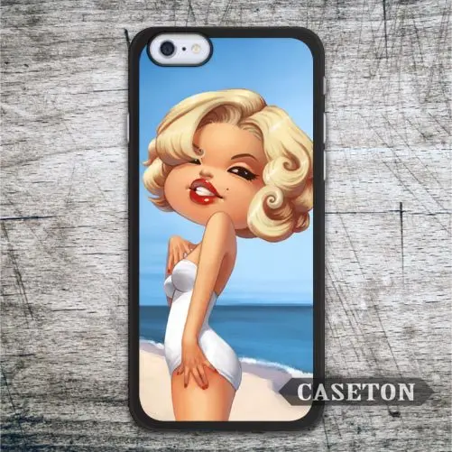 Lovely Marilyn Monroe font b Case b font For font b iPhone b font 7 6