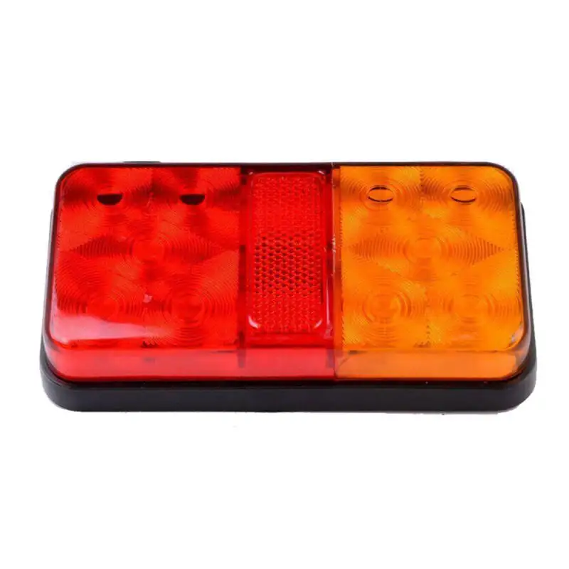 2pcs 12V 10 LED Truck Car Trailer Rear Tail Light Stop Waterproof Durable Indicator Lamp Taillight Turn Signal Lamp E4 E-mark
2pcs 12V 10 LED Truck Car Trailer Rear Tail Light Stop Waterproof Durable Indicator Lamp Taillight Turn Signal Lamp E4 E-mark