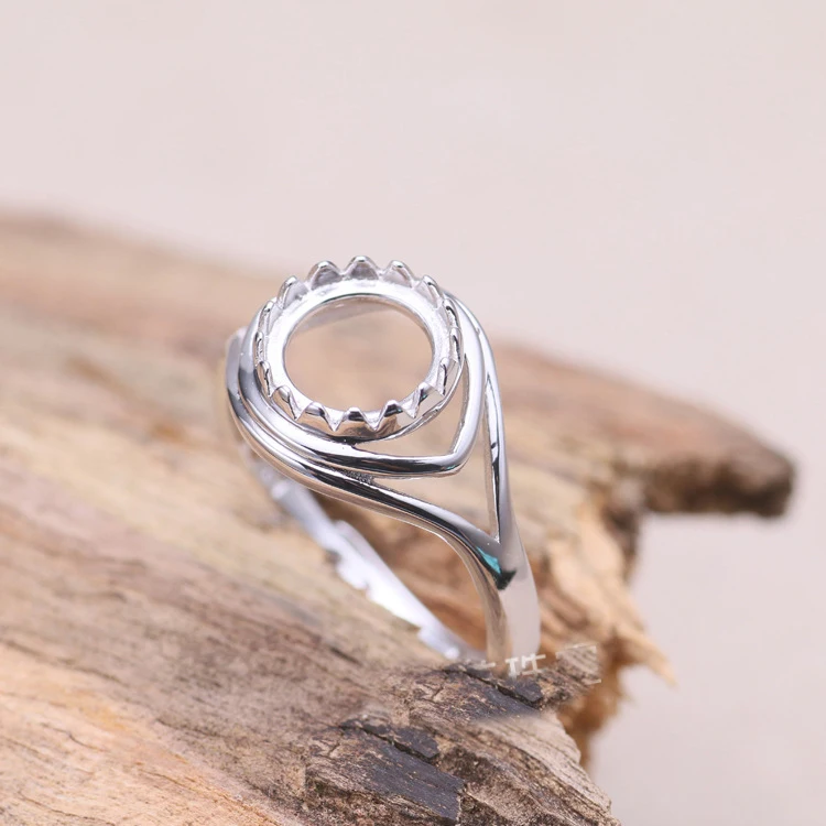 9*9mm 925 STERLING SILVER girl women Semi Mount Bases Blanks base blank Pad ring Setting wedding jewelry findings diy A2127
9*9mm 925 STERLING SILVER girl women Semi Mount Bases Blanks base blank Pad ring Setting wedding jewelry findings diy A2127