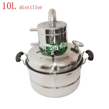 1piece DIY Moonshine Ethanol Stainless 10 Litre Spirits Distillation Boiler Home Brewing equipment
1piece DIY Moonshine Ethanol Stainless 10 Litre Spirits Distillation Boiler Home Brewing equipment