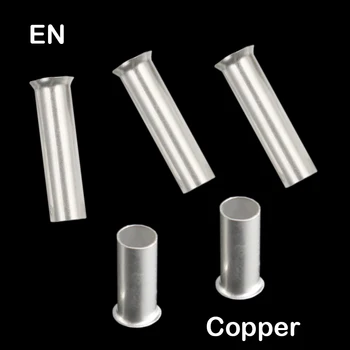 EN25-16 EN70-22 Copper Cold Press Sleeve Tube Non-Insulated Naked Connector Ferrule Cord End CrimpTerminal
EN25-16 EN70-22 Copper Cold Press Sleeve Tube Non-Insulated Naked Connector Ferrule Cord End CrimpTerminal