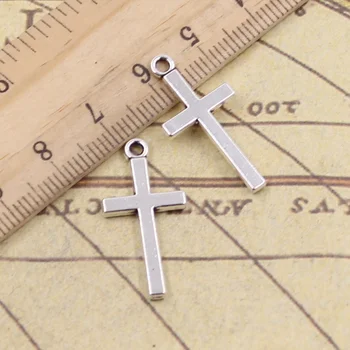 15pcs/lot Charms Cross 13x27mm Tibetan Pendants Antique Jewelry Making DIY Handmade Craft For Bracelet Necklace
15pcs/lot Charms Cross 13x27mm Tibetan Pendants Antique Jewelry Making DIY Handmade Craft For Bracelet Necklace