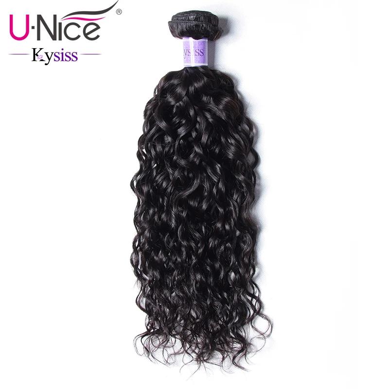 UNice Hair Kysiss Series Malaysian Water Wave 8-26 Inch Human Hair Extensions Unprocessed Virgin Hair Bundles 1PCS
UNice Hair Kysiss Series Malaysian Water Wave 8-26 Inch Human Hair Extensions Unprocessed Virgin Hair Bundles 1PCS
