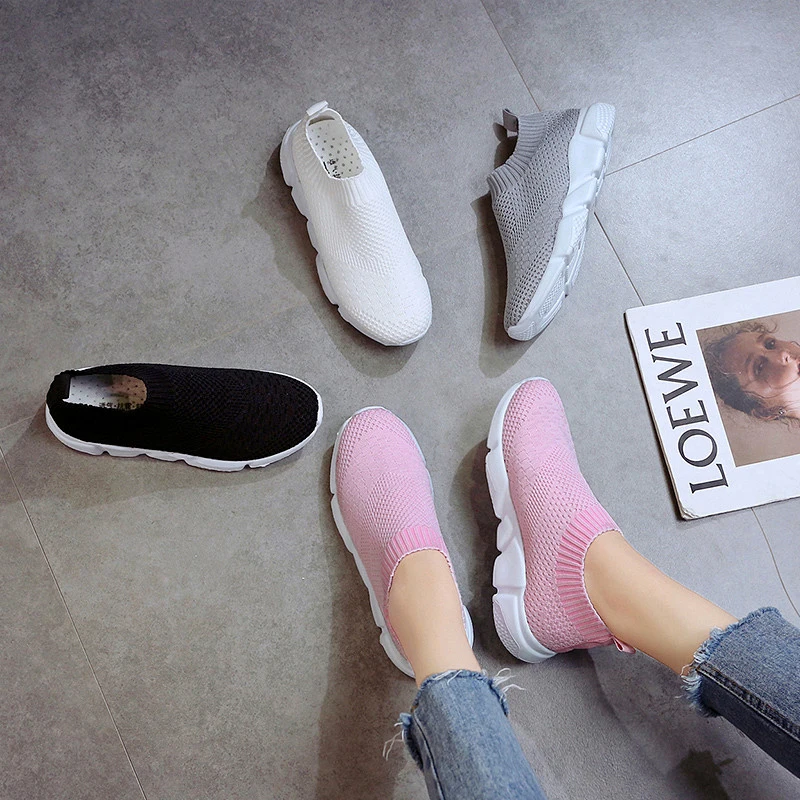 Weweya Summer Walking Sneakers For Women Breathable Mesh Shoes Girls Outdoor Super Light Driving Shoes White Black Red Sock Shoe
Weweya Summer Walking Sneakers For Women Breathable Mesh Shoes Girls Outdoor Super Light Driving Shoes White Black Red Sock Shoe