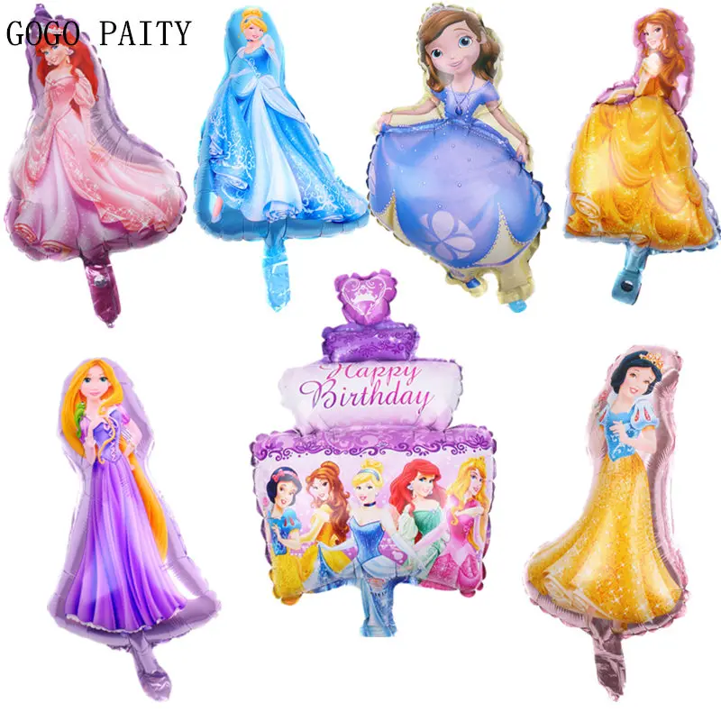 GOGO PAITY New 7pcs/lot Birthday Cake Princess Series Aluminum Balloons Birthday Party Decoration Balloons
GOGO PAITY New 7pcs/lot Birthday Cake Princess Series Aluminum Balloons Birthday Party Decoration Balloons