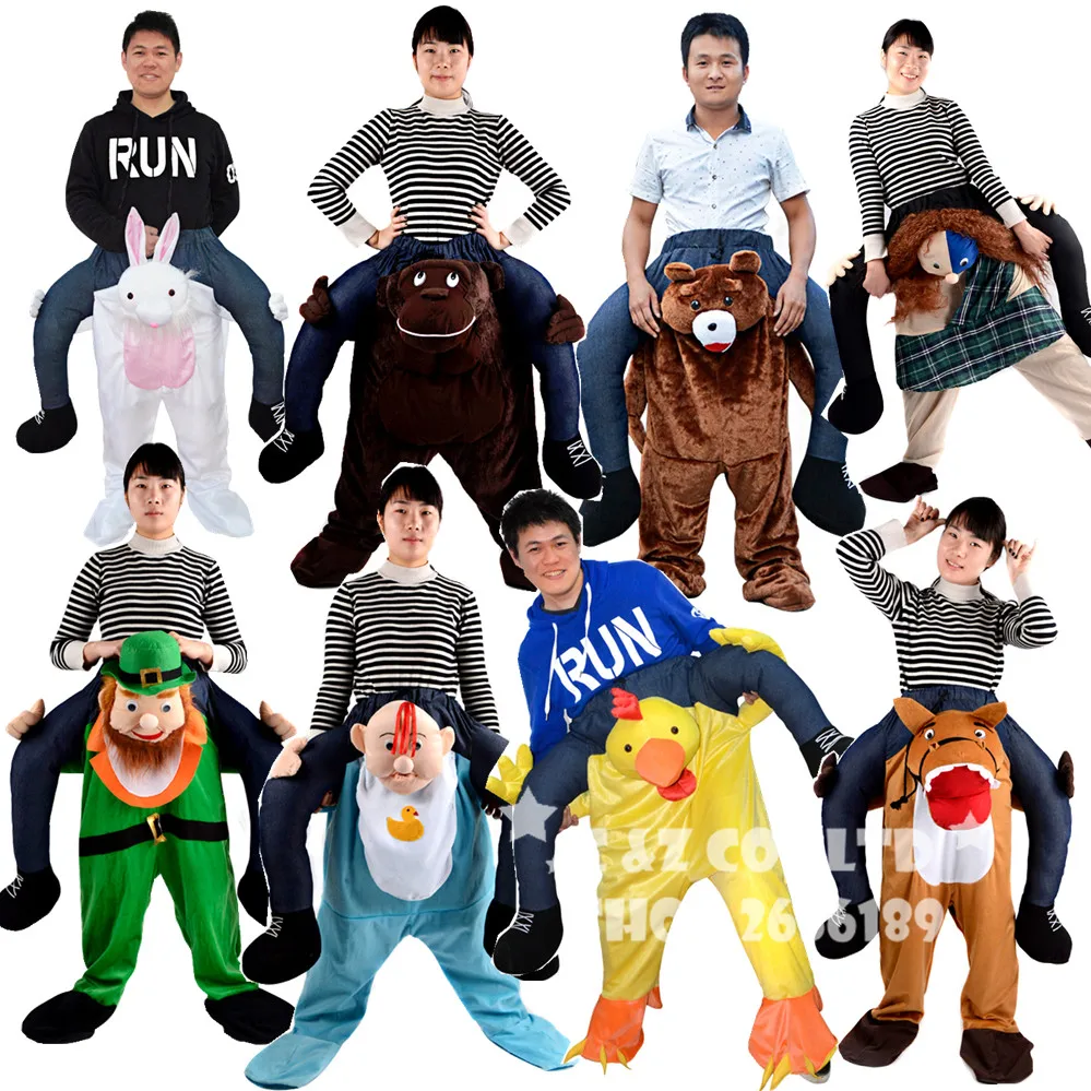 Creative toy Ride on Bear Oktoberfest dress up party cosplay plush animal clothes saddle horse rabbit mascot stretch soft pants 
Creative toy Ride on Bear Oktoberfest dress up party cosplay plush animal clothes saddle horse rabbit mascot stretch soft pants