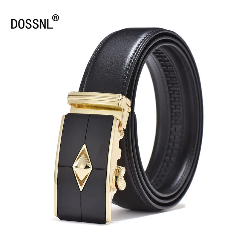 DOSSNL Men's Automatic Buckle Belt Genuine Leather Belt For Men Temperament Famous Brand Pure Color Male Accessories Belts A056
DOSSNL Men's Automatic Buckle Belt Genuine Leather Belt For Men Temperament Famous Brand Pure Color Male Accessories Belts A056