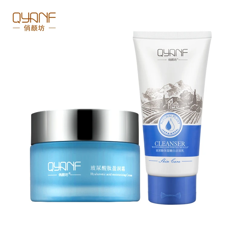 QYF Hyaluronic Acid Moisturizing Anti Wrinkle Face Cream & Deep Cleansing Remove Blackhead Acne Treatment Oil Control Whitening
QYF Hyaluronic Acid Moisturizing Anti Wrinkle Face Cream & Deep Cleansing Remove Blackhead Acne Treatment Oil Control Whitening
