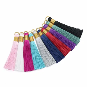 LOULEUR 10 PCS Rich Color Chinese Handmade Calendar Curtain Gold Head Tassel Fringe Pendant DIY Jewelry Accessories Making
LOULEUR 10 PCS Rich Color Chinese Handmade Calendar Curtain Gold Head Tassel Fringe Pendant DIY Jewelry Accessories Making
