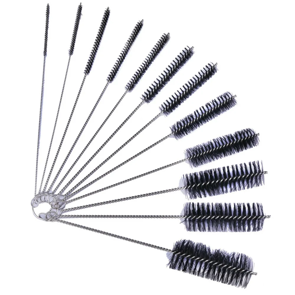 12PCS Stainless Steel Tube Bores Cleaning Brush Set with Tube Bottle Cleaning Brushes For Housework Tools z0326#G20
12PCS Stainless Steel Tube Bores Cleaning Brush Set with Tube Bottle Cleaning Brushes For Housework Tools z0326#G20