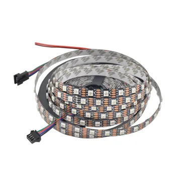 5m WS2813(Dual-signal wires,Better than WS2812B strip)60LEDs/m DC5V RGB led pixel strip,NON-waterproof,with 60pixels/M;Black PCB
5m WS2813(Dual-signal wires,Better than WS2812B strip)60LEDs/m DC5V RGB led pixel strip,NON-waterproof,with 60pixels/M;Black PCB