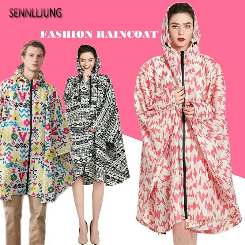 Waterproof light and thin couple fashion raincoat for both men and women raincoat women men rain coat adult rain poncho new 2019
Waterproof light and thin couple fashion raincoat for both men and women raincoat women men rain coat adult rain poncho new 2019