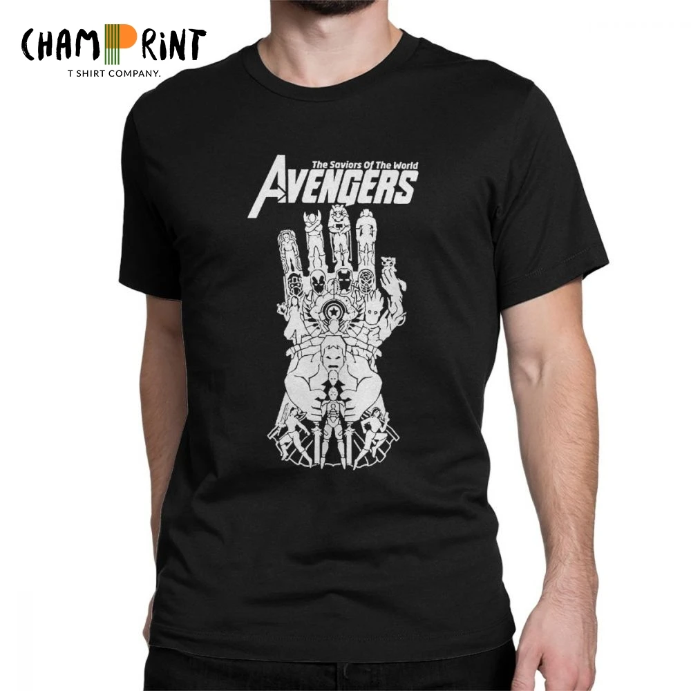 Avengers 4 Endgame War End Game Thanos T-Shirt Men Funny Cotton Tee Shirt Short Sleeve Marvelous T Shirts Graphic Printed Tops
Avengers 4 Endgame War End Game Thanos T-Shirt Men Funny Cotton Tee Shirt Short Sleeve Marvelous T Shirts Graphic Printed Tops