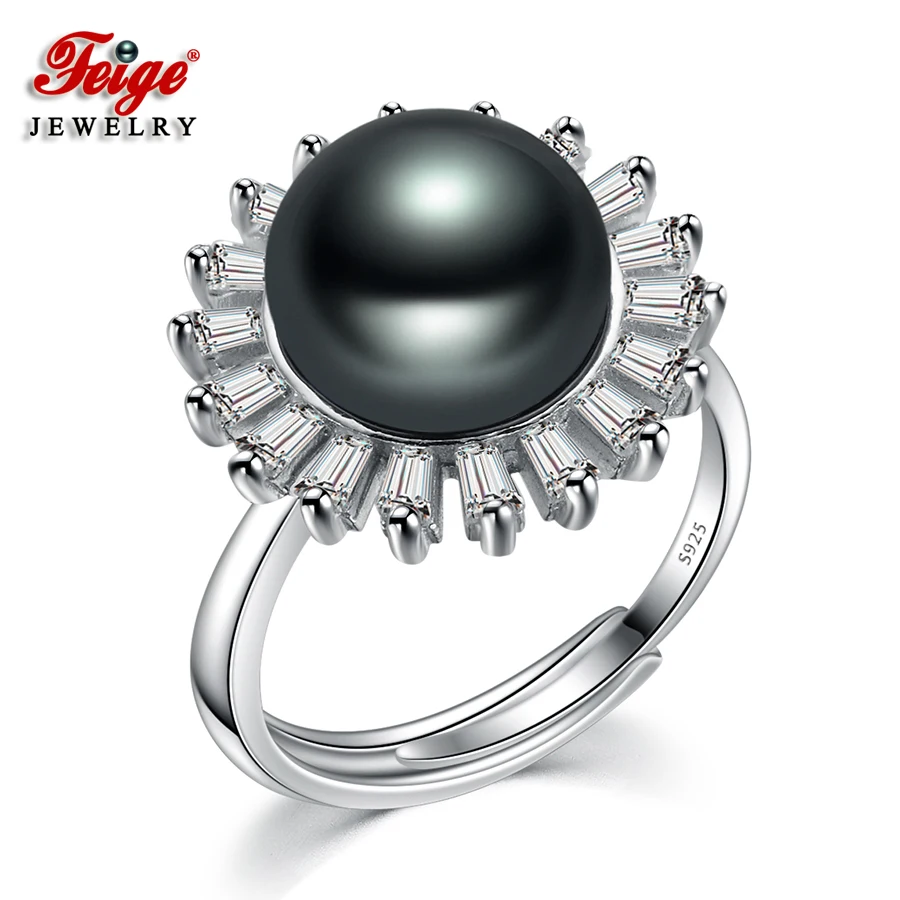 2017 Highquality 1011mm Black Freshwater Pearl Ring Genuine 925 Sterling Silver Rings for Women Pearl Jewelry Anillo 2017 New
2017 Highquality 1011mm Black Freshwater Pearl Ring Genuine 925 Sterling Silver Rings for Women Pearl Jewelry Anillo 2017 New