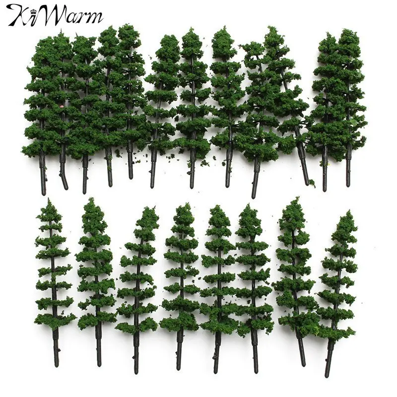 KiWarm Modern 20Pcs Green Fir Trees Model Train Railway Forest Street Scenery Layout For Sand Table Garden Micro Landscape Decor
KiWarm Modern 20Pcs Green Fir Trees Model Train Railway Forest Street Scenery Layout For Sand Table Garden Micro Landscape Decor