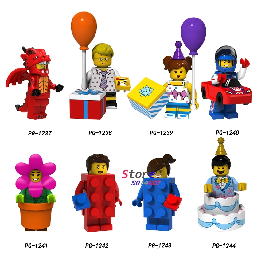 Single Race Car Dragon Suit Guy Birthday Cake Flower boy Girl Brick Collectible Series 18 building blocks toys children
Single Race Car Dragon Suit Guy Birthday Cake Flower boy Girl Brick Collectible Series 18 building blocks toys children