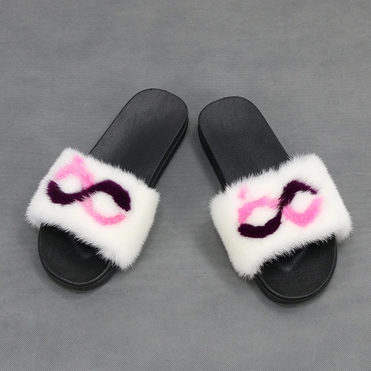 Free shipping Women mink Fur Slippers Mixed Colors Real Fur Slides Female Sandals With Fur Home Cute Plush Shoes
Free shipping Women mink Fur Slippers Mixed Colors Real Fur Slides Female Sandals With Fur Home Cute Plush Shoes