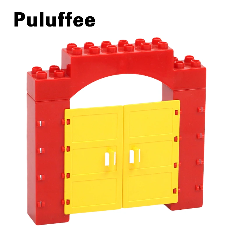 Big Building Burgtor Accessory War Castle Gate Blocks Assemble DIY Bricks Toys Compatible with Duplo Gift For Kid
Big Building Burgtor Accessory War Castle Gate Blocks Assemble DIY Bricks Toys Compatible with Duplo Gift For Kid