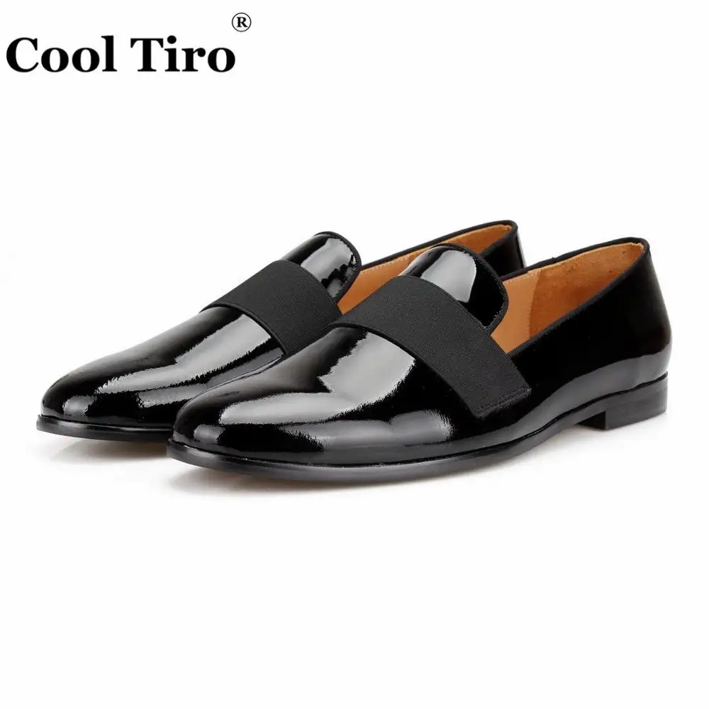 black Patent leather Loafers Dress shoes (3)