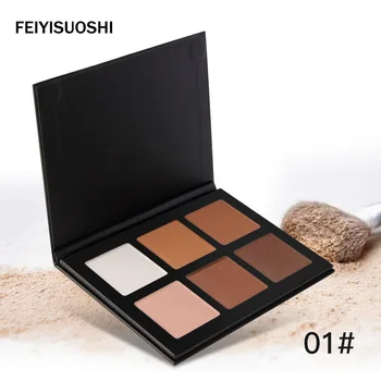 FEIYISUOSHI 6 Colors Makeup 3D stereo Powder Waterproof Matte Setting Concealer High light Shadow Powder Mineral Makeup
FEIYISUOSHI 6 Colors Makeup 3D stereo Powder Waterproof Matte Setting Concealer High light Shadow Powder Mineral Makeup