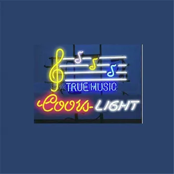 17*14" COORS LIGHT TRUE MUSIC NEON SIGN Signboard REAL GLASS BEER BAR PUB Billiards display Restaurant christmas Light Signs
17*14" COORS LIGHT TRUE MUSIC NEON SIGN Signboard REAL GLASS BEER BAR PUB Billiards display Restaurant christmas Light Signs