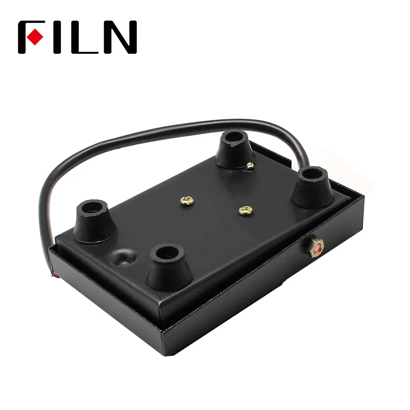 Description Picture 3 of itemSPDT Nonslip Metal Momentary Electric Power Foot Pedal Switch 10A/250V