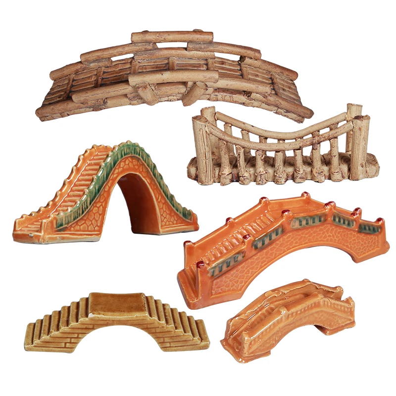 Home Decoration Crafts Figurines Miniatures Ceramics Vintage Bonsai Mini Bridge Rockery Accessories Aquarium Decorate
Home Decoration Crafts Figurines Miniatures Ceramics Vintage Bonsai Mini Bridge Rockery Accessories Aquarium Decorate