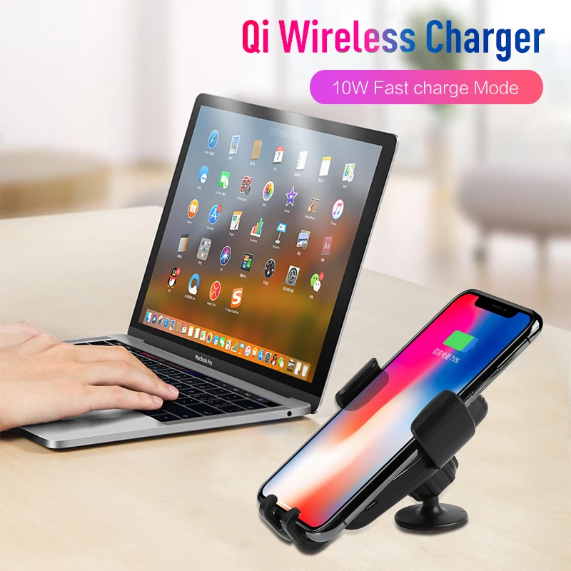10w Qi Wireless Charger for IPhone X/XS Max XR 8Plus Fast Wireless Charging Pad for Samsung S8 S9+ Note9 8 Car Holder Charger
10w Qi Wireless Charger for IPhone X/XS Max XR 8Plus Fast Wireless Charging Pad for Samsung S8 S9+ Note9 8 Car Holder Charger