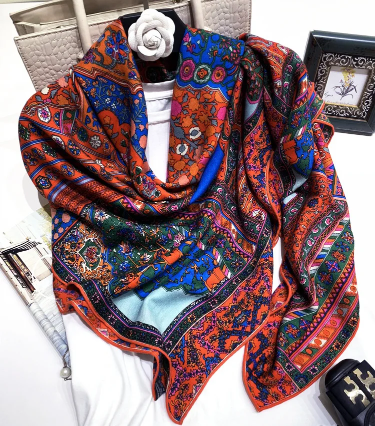 Persian Carpet Style Print Lady High Grade Silk Cashmere Scarf Pashmina Headband Scarves Multi Function Drop Shipping YR26
Persian Carpet Style Print Lady High Grade Silk Cashmere Scarf Pashmina Headband Scarves Multi Function Drop Shipping YR26