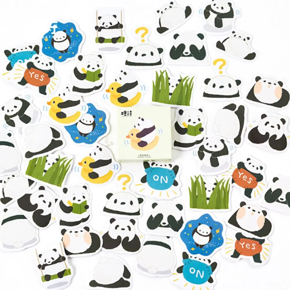 45Pcs Cute Panda Adhesive Stickers DIY Diary Decoration Scrapbooking Stickers
45Pcs Cute Panda Adhesive Stickers DIY Diary Decoration Scrapbooking Stickers