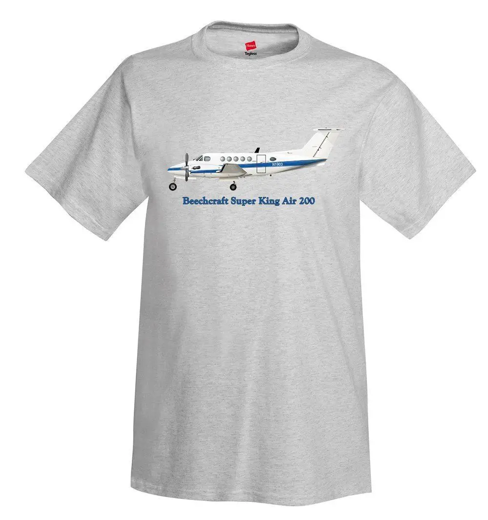 Newest 2018 Fashion Sleeves Cotton Beechcraft Super King Air 200 Airplane T Shirt Personalized With Your Tee Shirt
Newest 2018 Fashion Sleeves Cotton Beechcraft Super King Air 200 Airplane T Shirt Personalized With Your Tee Shirt