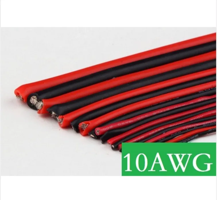DIY 10 AWG 10AWG #10 Silicone Wire 10 Gauge Silicone Wire Flexible Silicone Wire Rc Spare Part Parts Accessory Accessories
DIY 10 AWG 10AWG #10 Silicone Wire 10 Gauge Silicone Wire Flexible Silicone Wire Rc Spare Part Parts Accessory Accessories