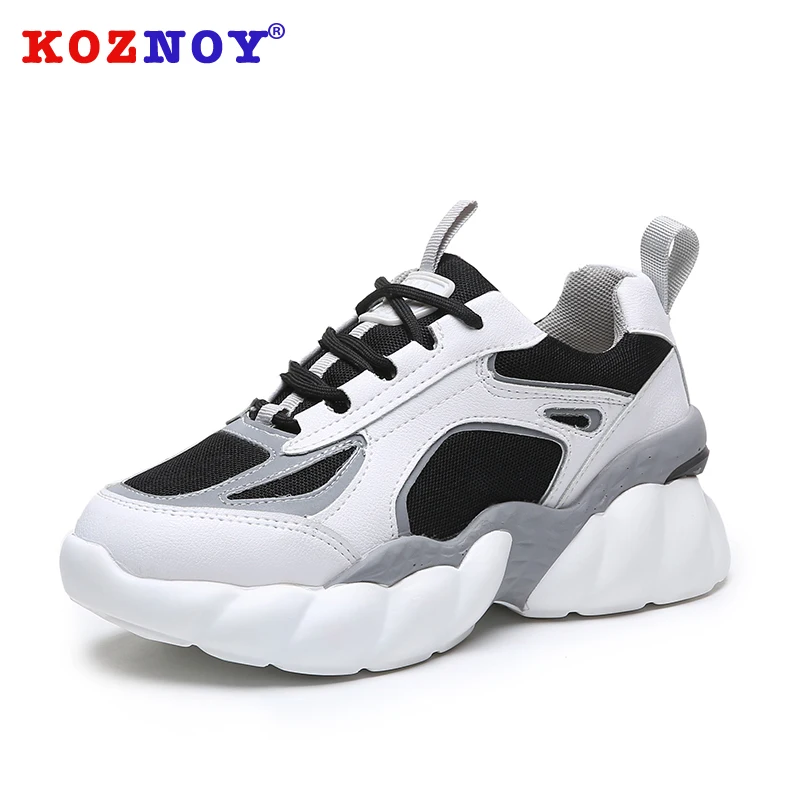 Koznoy Sneakers Women Spring Autumn Muffin Bottom Dropshipping Fashion Patchwork Breathable Round Toe Leisure Women Shoes
Koznoy Sneakers Women Spring Autumn Muffin Bottom Dropshipping Fashion Patchwork Breathable Round Toe Leisure Women Shoes