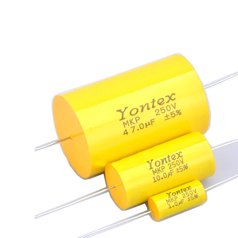 2pcs 22uF-47uF 250V Speaker Frequency Divider Amplifier Crossover Loudspeakers Filter Circuit Non-Polarity Capacitor
2pcs 22uF-47uF 250V Speaker Frequency Divider Amplifier Crossover Loudspeakers Filter Circuit Non-Polarity Capacitor