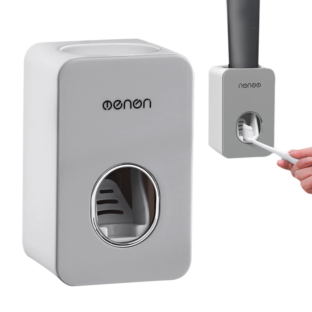 Dust-Proof Toothpaste Squeezer Hands Free One-Touch Automatic Toothpaste Dispenser Out Wall Mount Bathroom Accessories Tools
Dust-Proof Toothpaste Squeezer Hands Free One-Touch Automatic Toothpaste Dispenser Out Wall Mount Bathroom Accessories Tools