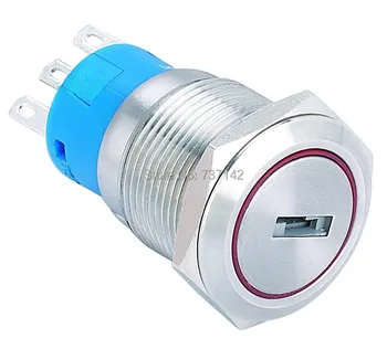ELEWIND 19mm waterproof Key lock switch(PM192F-11Y/21) ( The key cann't removed in ON position)
ELEWIND 19mm waterproof Key lock switch(PM192F-11Y/21) ( The key cann't removed in ON position)