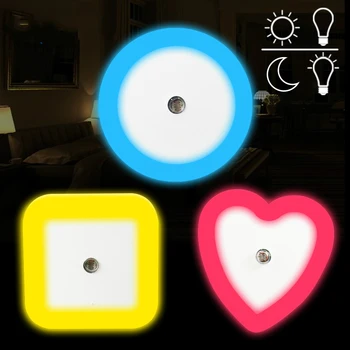 Daylight Sensor Night Light Eu/us Plug Children ' S Bedroom Luminous Fixtures Led Square Baby Lighting Smart Sleep Night Day
Daylight Sensor Night Light Eu/us Plug Children ' S Bedroom Luminous Fixtures Led Square Baby Lighting Smart Sleep Night Day