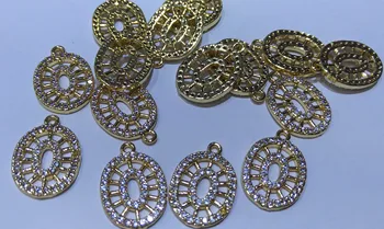 Wholesale 10pcs CZ Micro Pave Oval Ring Link Connector,oval Donut pendant Finding DIY Jewelry 20-30mm
Wholesale 10pcs CZ Micro Pave Oval Ring Link Connector,oval Donut pendant Finding DIY Jewelry 20-30mm
