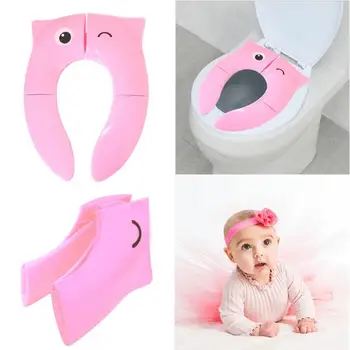 Baby Travel Folding Potty Seat Cushion Portable Toddler Toilet Chair Training Seat Pad Cartoon Children Urinal Ring Mat CARE
Baby Travel Folding Potty Seat Cushion Portable Toddler Toilet Chair Training Seat Pad Cartoon Children Urinal Ring Mat CARE