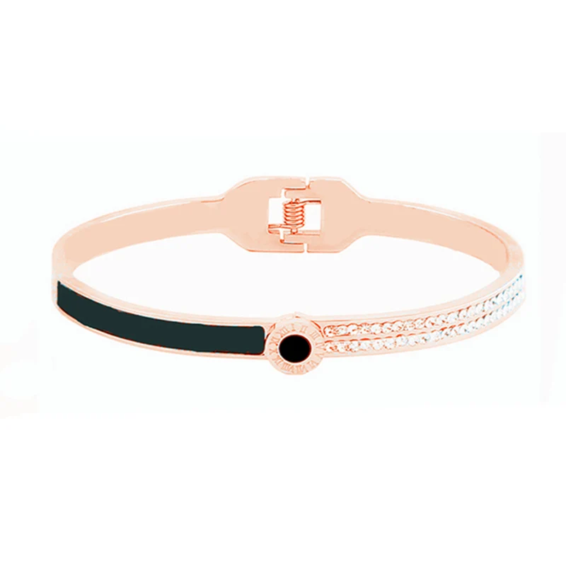 New listing 316 Stainless Steel Rose Gold Bangle spring Nickel Free Bracelets Fashion stitching personality Ladies bracelet
New listing 316 Stainless Steel Rose Gold Bangle spring Nickel Free Bracelets Fashion stitching personality Ladies bracelet