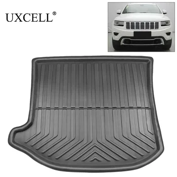 UXCELL PE+EVA foam plastic Black Rear Trunk Boot Liner Cargo Mat Floor Carpet Tray Cover Pad for Jeep Grand Cherokee 2017 2018 
UXCELL PE+EVA foam plastic Black Rear Trunk Boot Liner Cargo Mat Floor Carpet Tray Cover Pad for Jeep Grand Cherokee 2017 2018