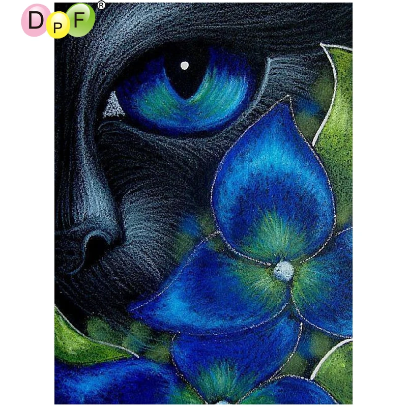 DPF DIY The blue eye black cat 5D diamond embroidery crafts diamond mosaic full square diamond painting cross stitch home decor
DPF DIY The blue eye black cat 5D diamond embroidery crafts diamond mosaic full square diamond painting cross stitch home decor