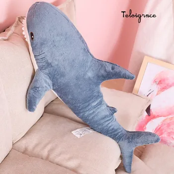 80/100cm Big Size Funny Soft Bite Shark Plush Toy Pillow Appease Cushion Gift For Children
80/100cm Big Size Funny Soft Bite Shark Plush Toy Pillow Appease Cushion Gift For Children