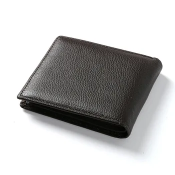 Korean style unisex high quality short business wallets genuine leather men wallet casual style purse
Korean style unisex high quality short business wallets genuine leather men wallet casual style purse