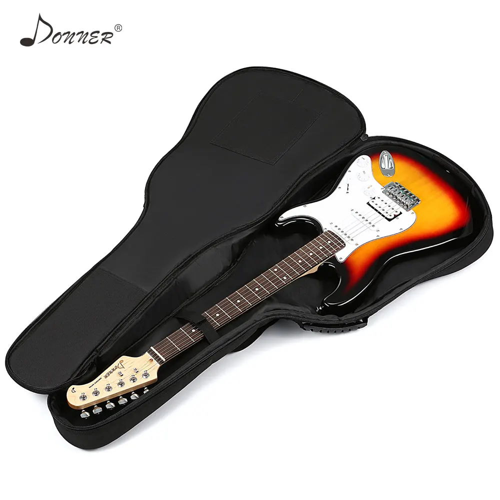 Donner 39 Inch Premium Electric Bass Guitar Gig Bag Backpack Case Cover Water-Resistant Nonwovens Interior Thicken Sponge Pad
Donner 39 Inch Premium Electric Bass Guitar Gig Bag Backpack Case Cover Water-Resistant Nonwovens Interior Thicken Sponge Pad