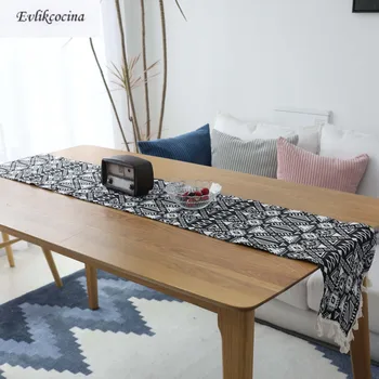 Free Shipping Black Badge With Tassel Table Runner Decoracion Mesa Hogar Cotton Linen Chemin De Table Tafelloper For Party Decor
Free Shipping Black Badge With Tassel Table Runner Decoracion Mesa Hogar Cotton Linen Chemin De Table Tafelloper For Party Decor